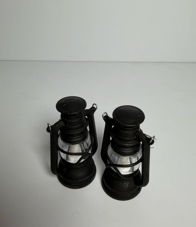 Medieval Lantern Earrings | Fantasy Cosplay Light-up Jewelry | 999 Silver